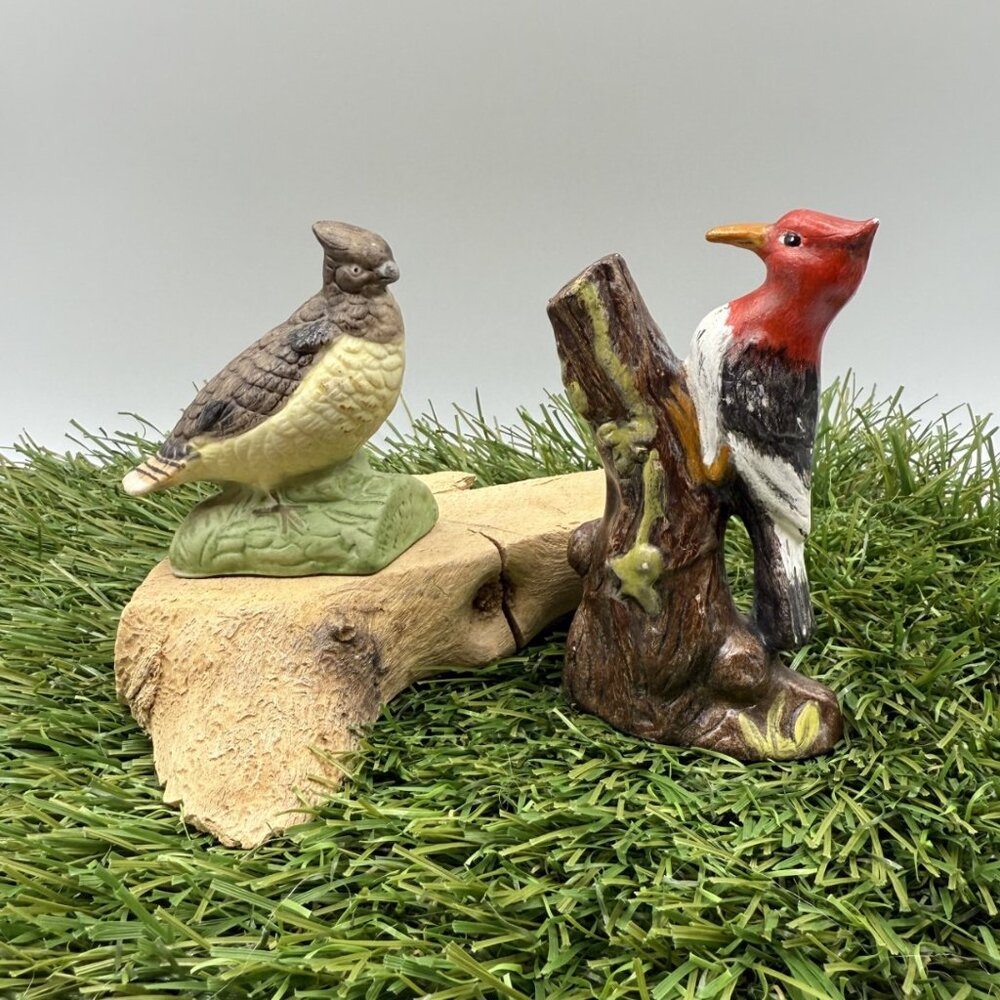 Vintage Porcelain Bird Figurines